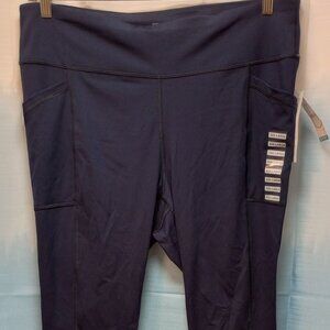 NWT Jockey Leggings Navy 3X